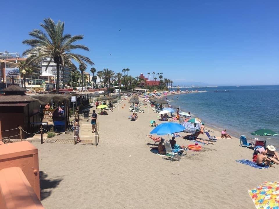 Luxury Beachfront Apartment In Benalmadena Costa Ngoại thất bức ảnh