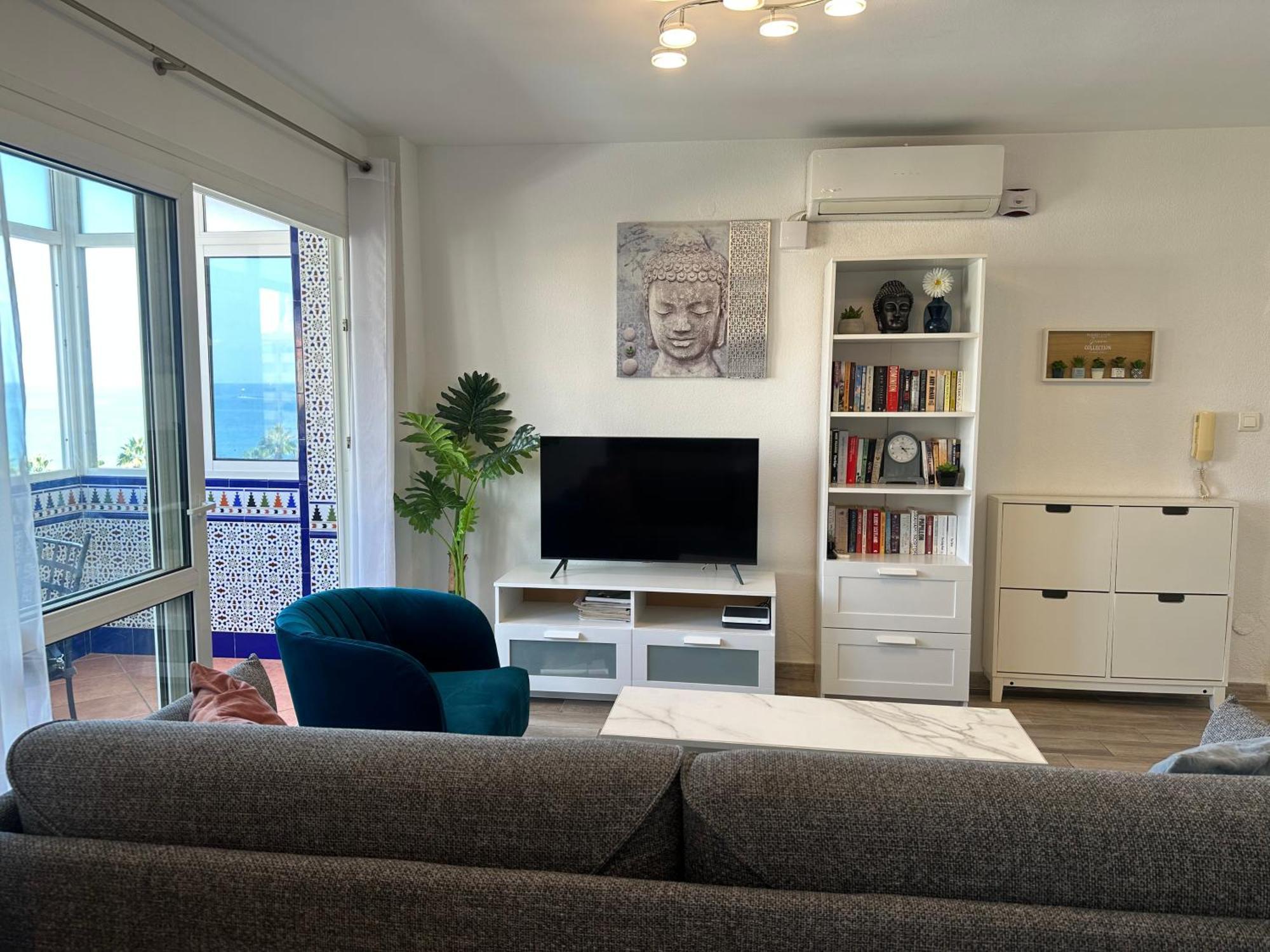 Luxury Beachfront Apartment In Benalmadena Costa Ngoại thất bức ảnh